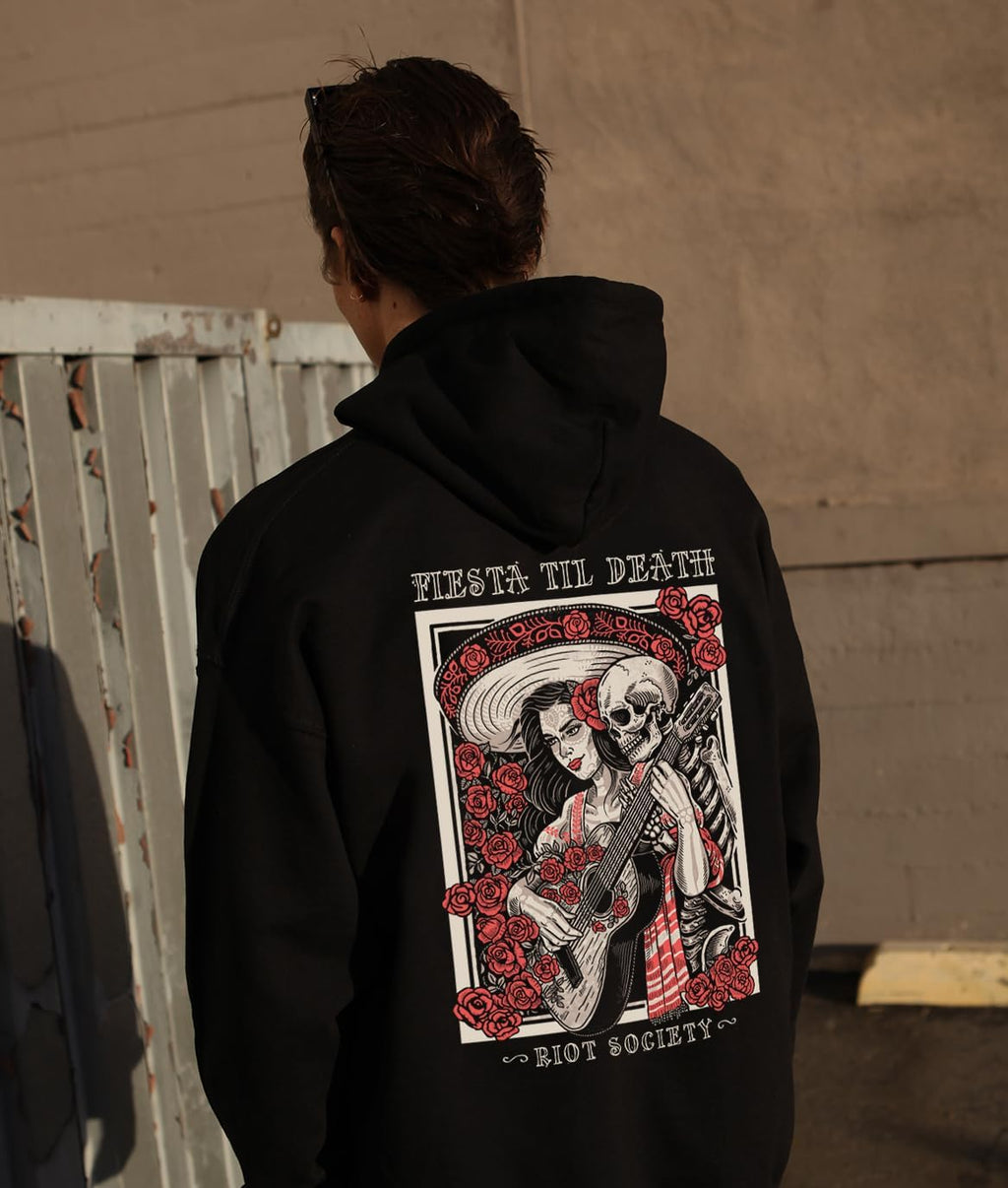Men'S Graphic or Embroidered Hoodie Hooded Sweatshirt